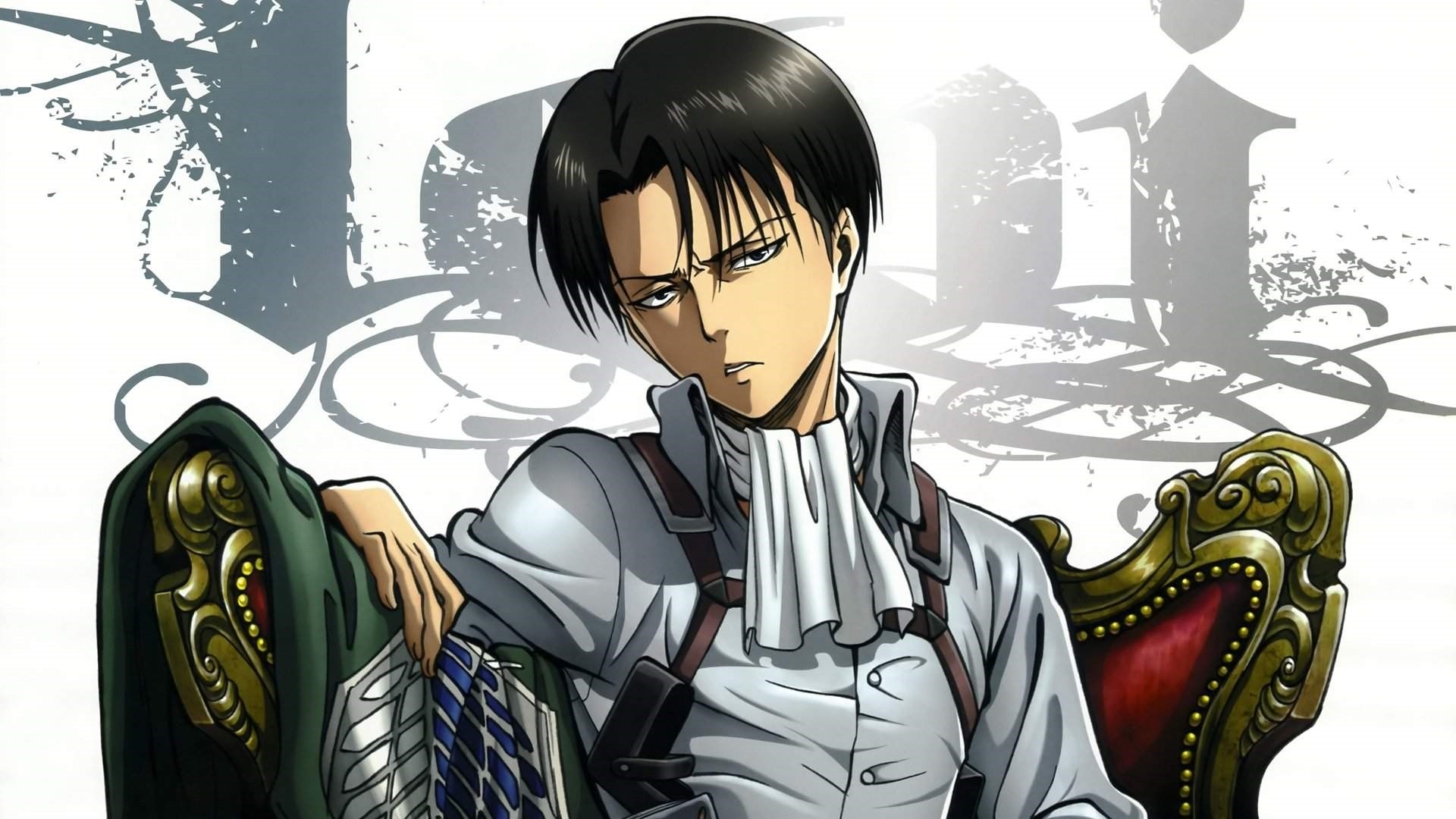 Levi Ackerman In Attack On Titan Wallpaper