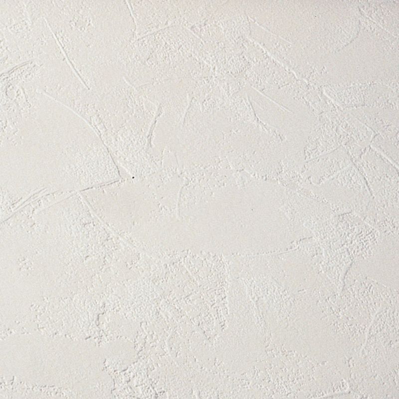Design Plaster Paintable Wallpaper in White with Vinyl Finish by