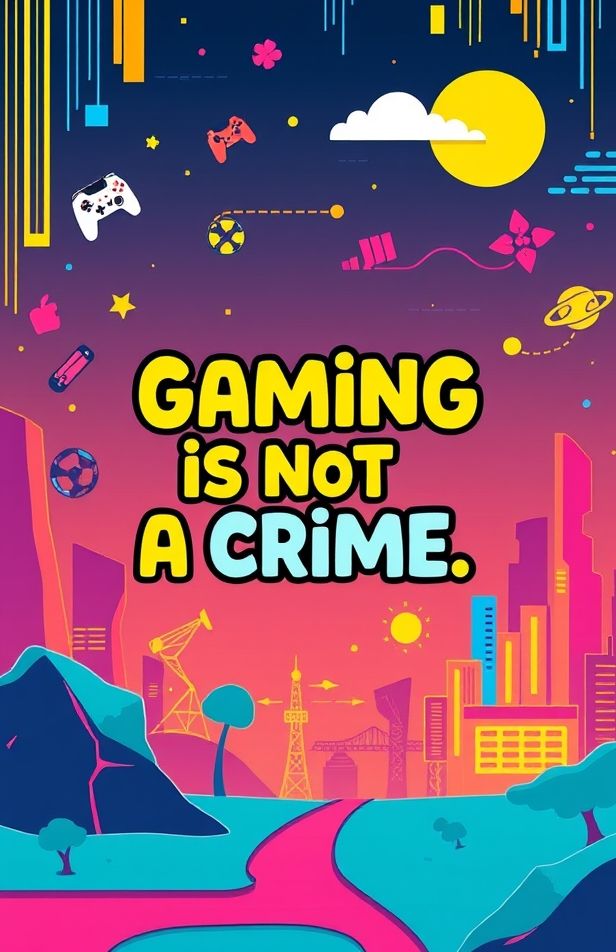 Gaming Is Not A Crime Wallpaper