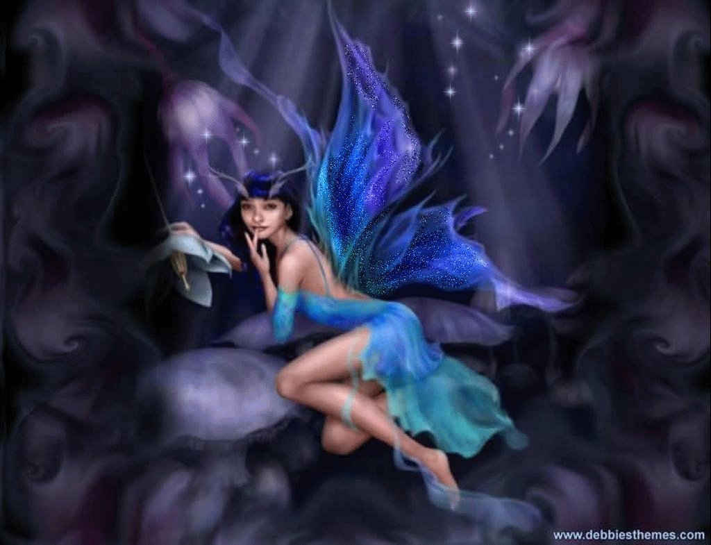 Forest Fairy Magic Desktop Wallpaper