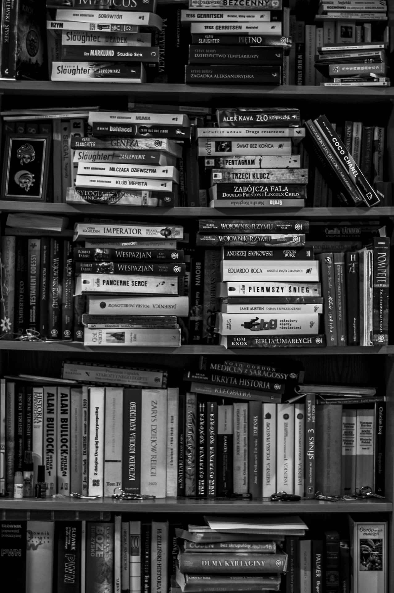 Dark Book Aesthetic Wallpaper