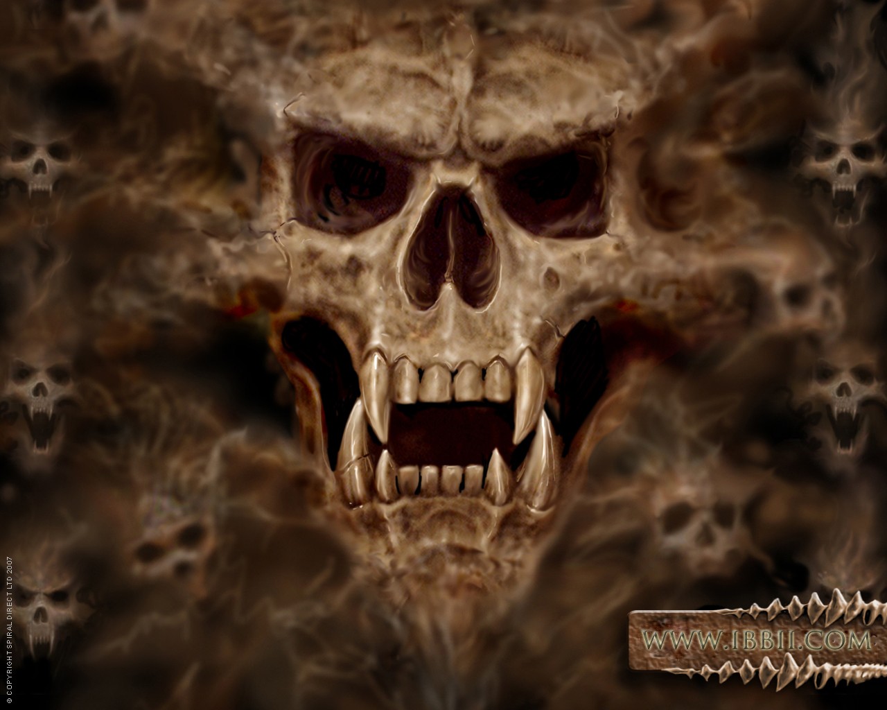 Skull Digital Art Wallpaper HD Desktop And Mobile