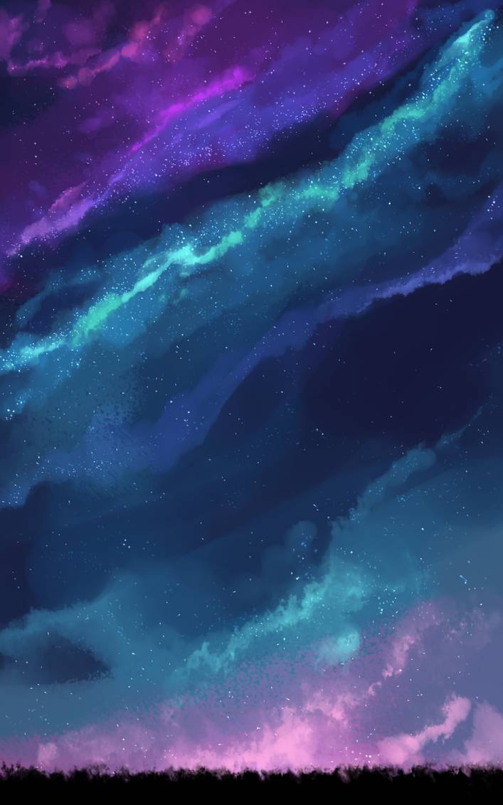 Galaxy Background By Unic Rn