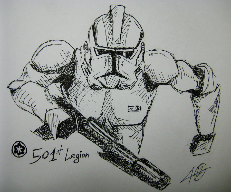 501st Legion Clone Trooper By Ngc