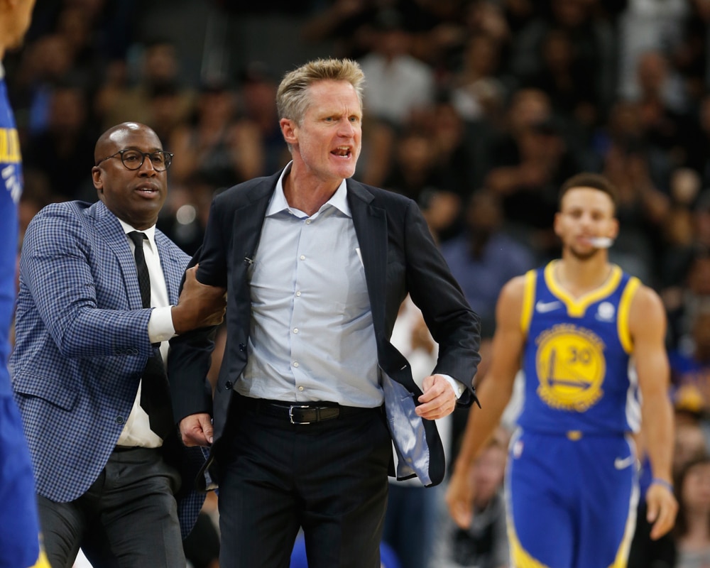 Steve Kerr Apologizes For Shouting F Bombs At Referees