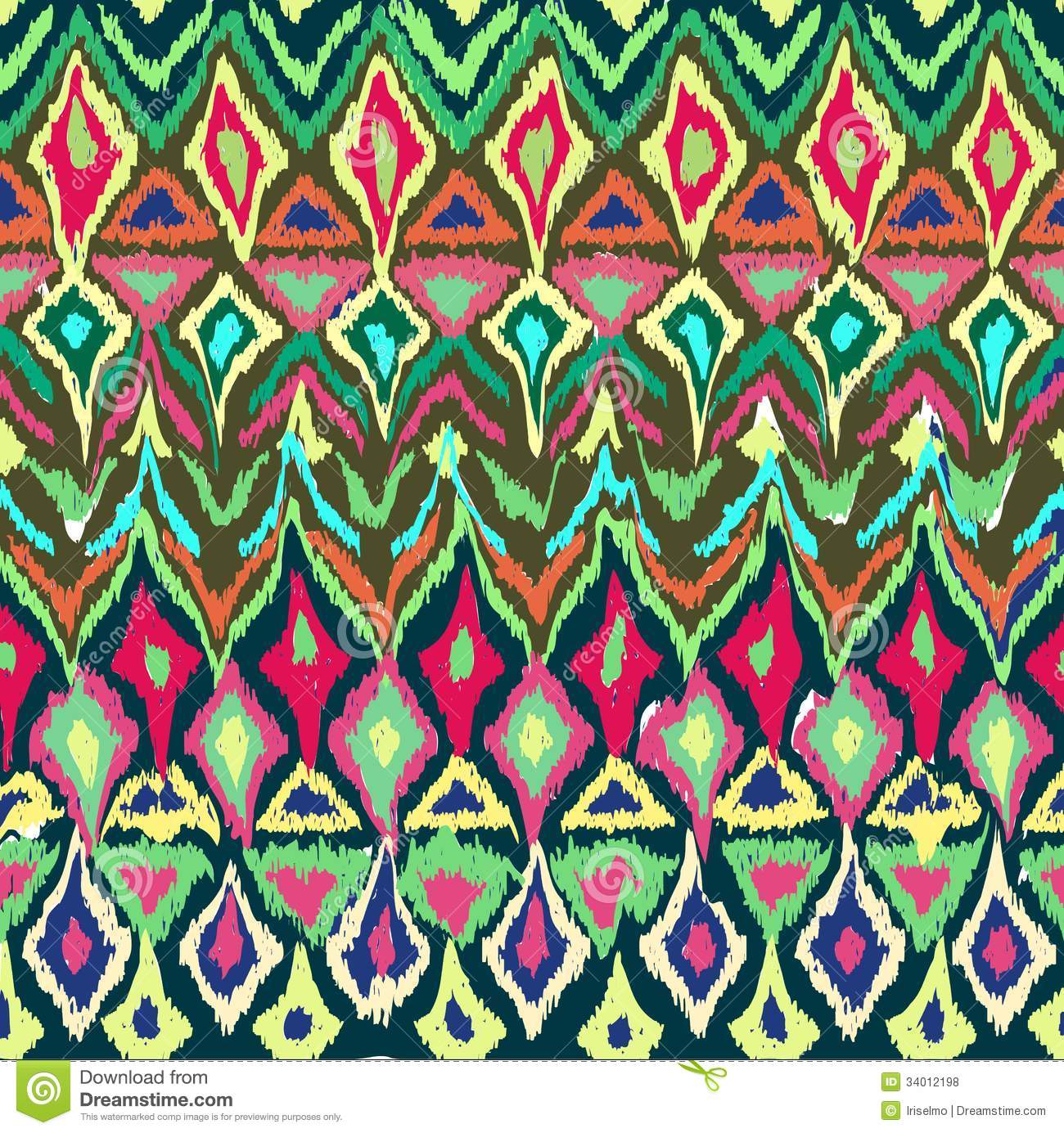 Native Pattern Wallpaper Seamless In Aztec