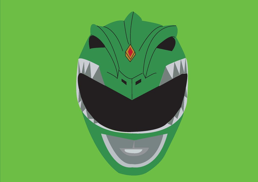 Green Ranger Helmet By Mexicoknight