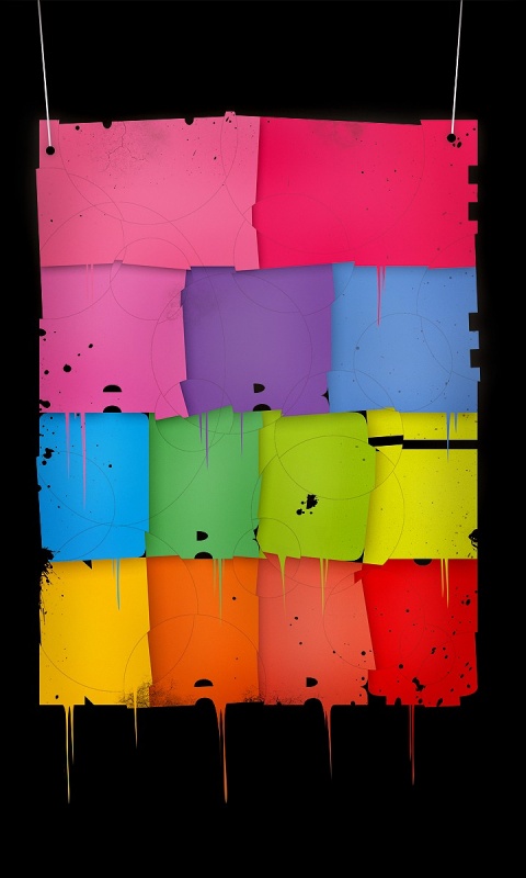 Multicolored Artwork Nokia Lumia Wallpaper