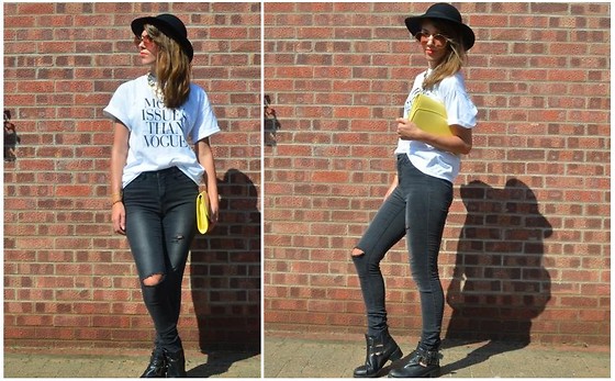 Topshop Hat Vero Moda Jeans More Issues Than Vogue Helen Hird