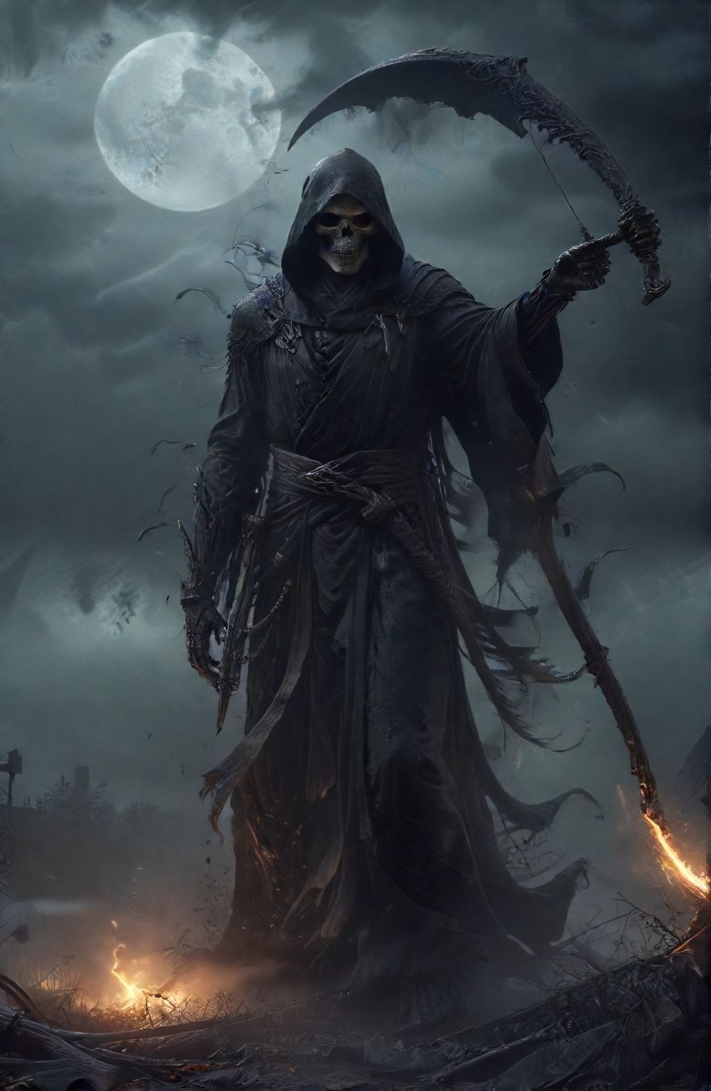 Badass Grim Reaper Wallpaper