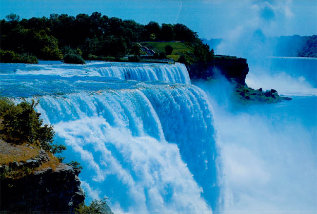 Above Niagara Falls American Falls 650x438