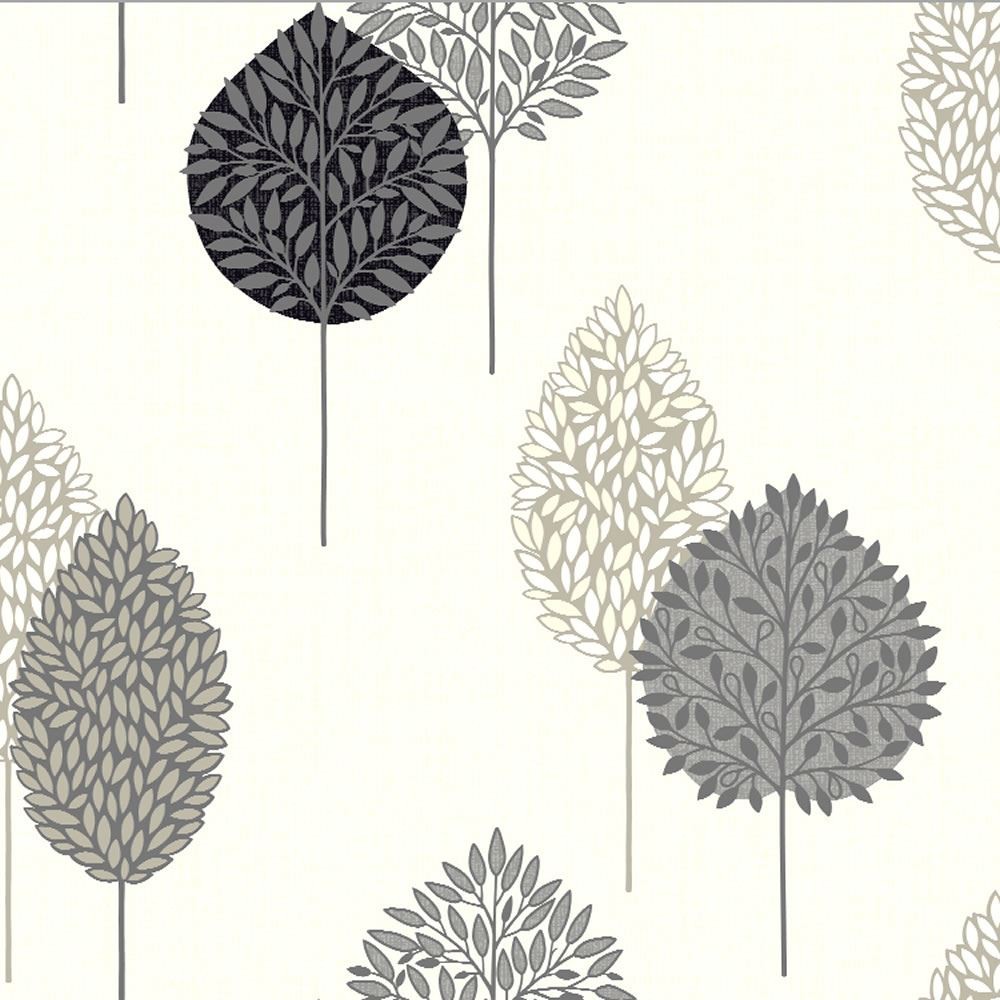Free download Supplies Black Silver Beige 884000 Dante Motif Leaf Tree  [1000x1000] for your Desktop, Mobile & Tablet | Explore 45+ Black and  Silver Tree Wallpaper | Black and Silver Metallic Wallpaper,