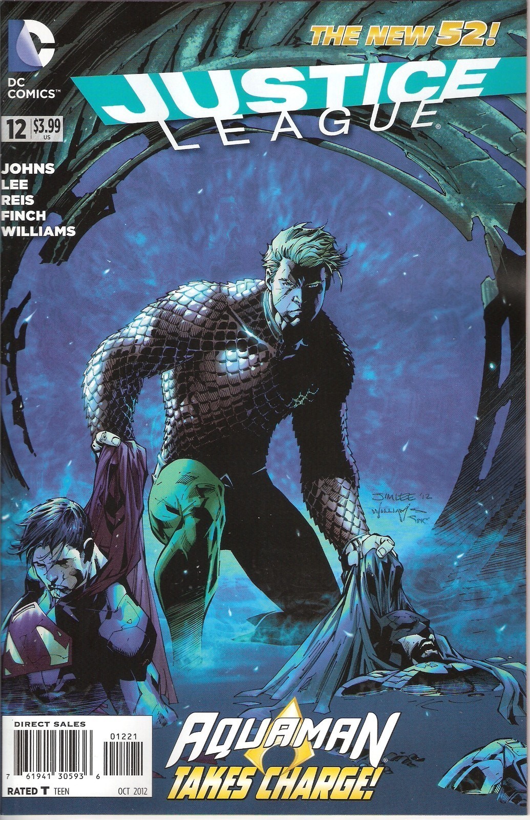 Justice League Vol New Aquaman Variant Cover Massive