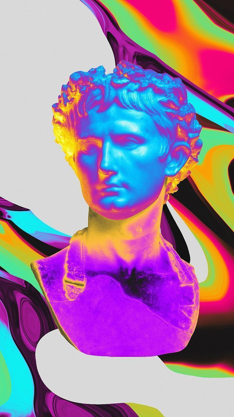 Greek Statue Aesthetic Wallpaper