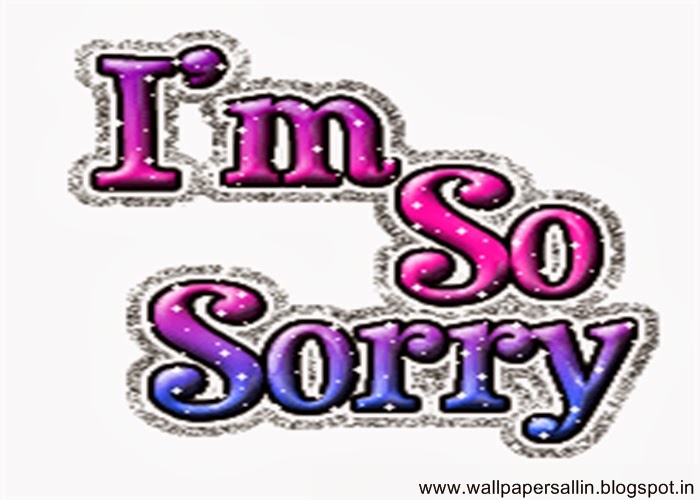 Wallpaper Gallery I Am Sorry