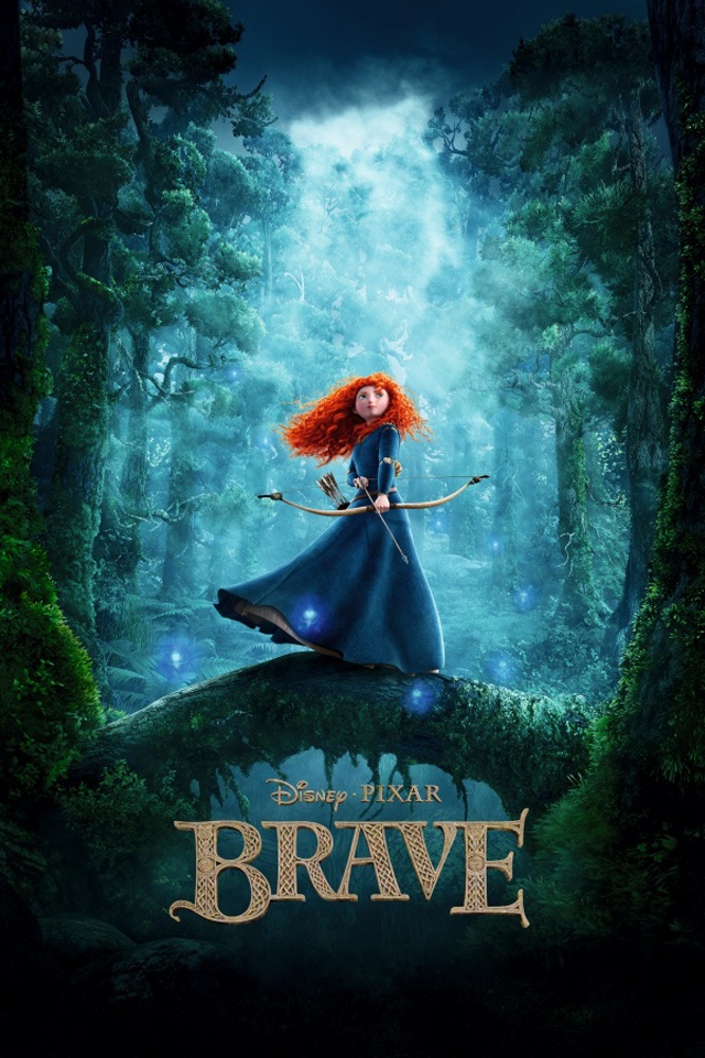 Disney Movie Brave iPhone Wallpaper 4s