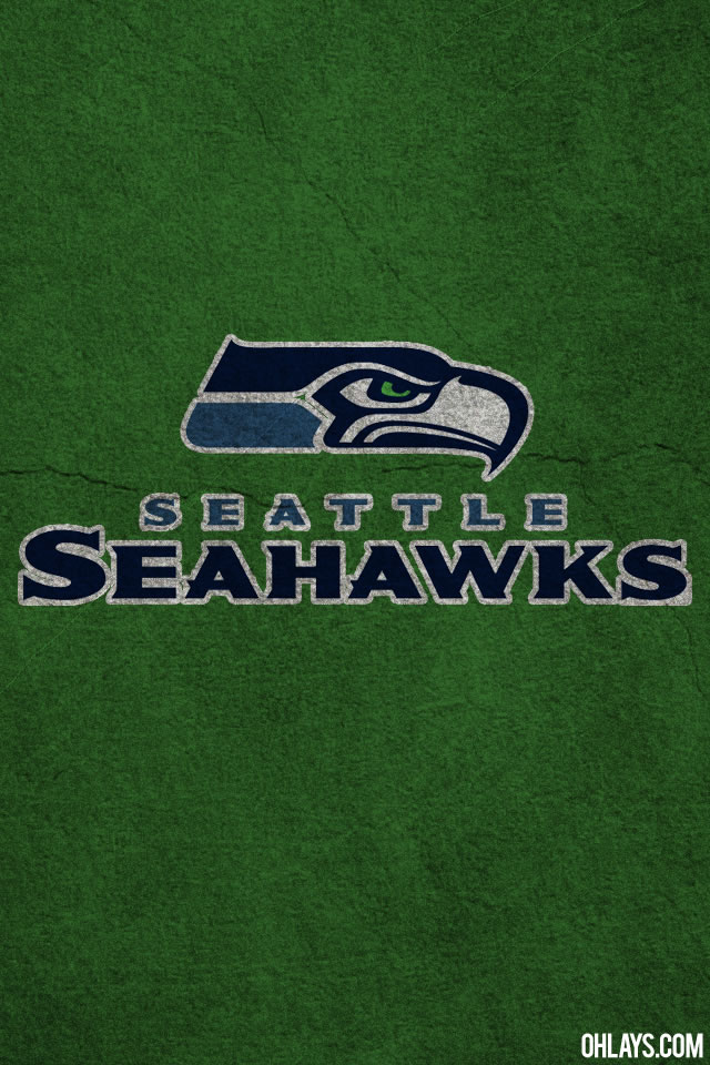 Seattle Seahawks iPhone Wallpaper ohLays