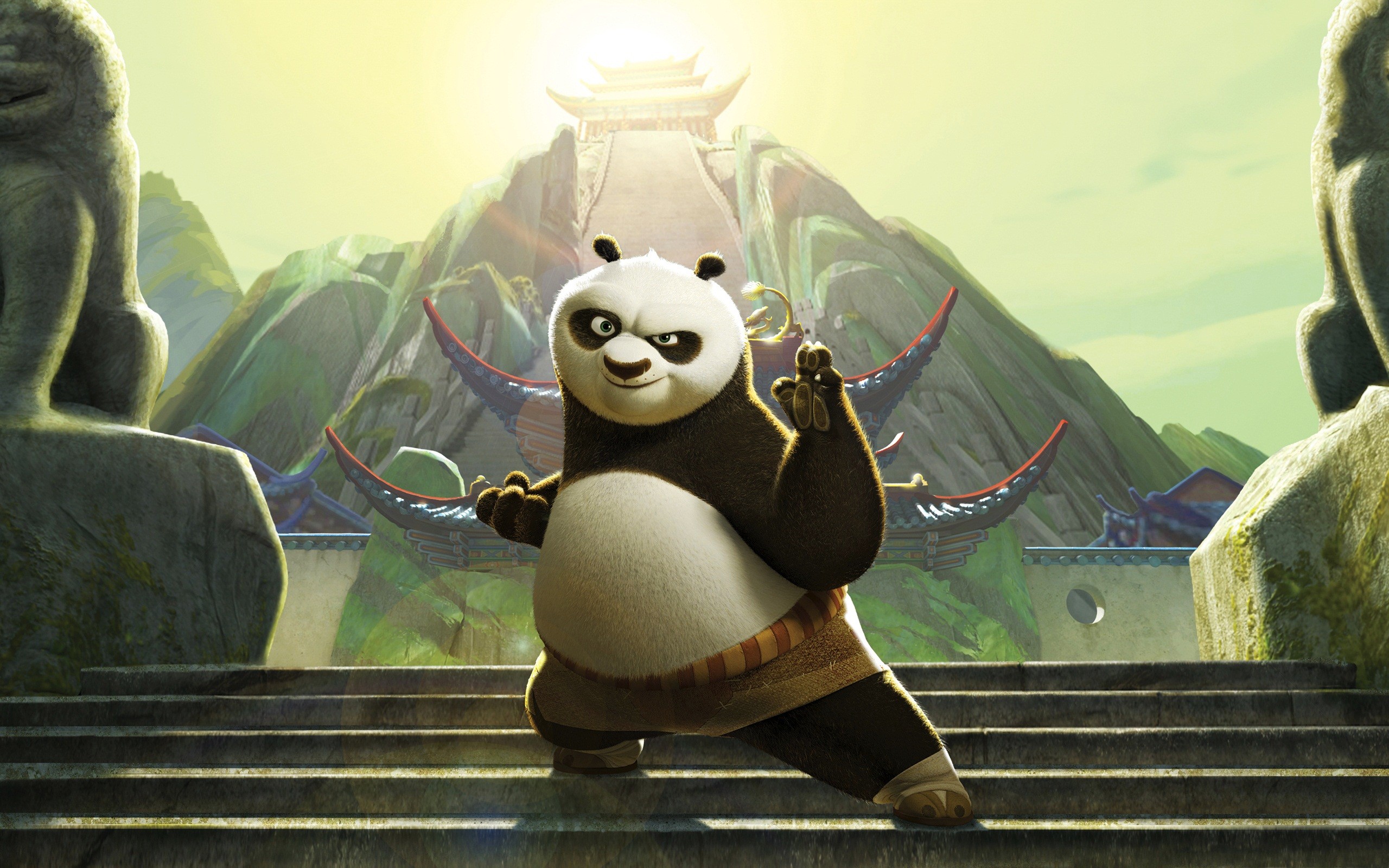 Kung Fu Panda HD Full Screen Wallpaper