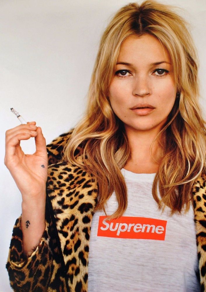 Hot Super Sexy Model Kate Moss Supreme Silk Wall Poster