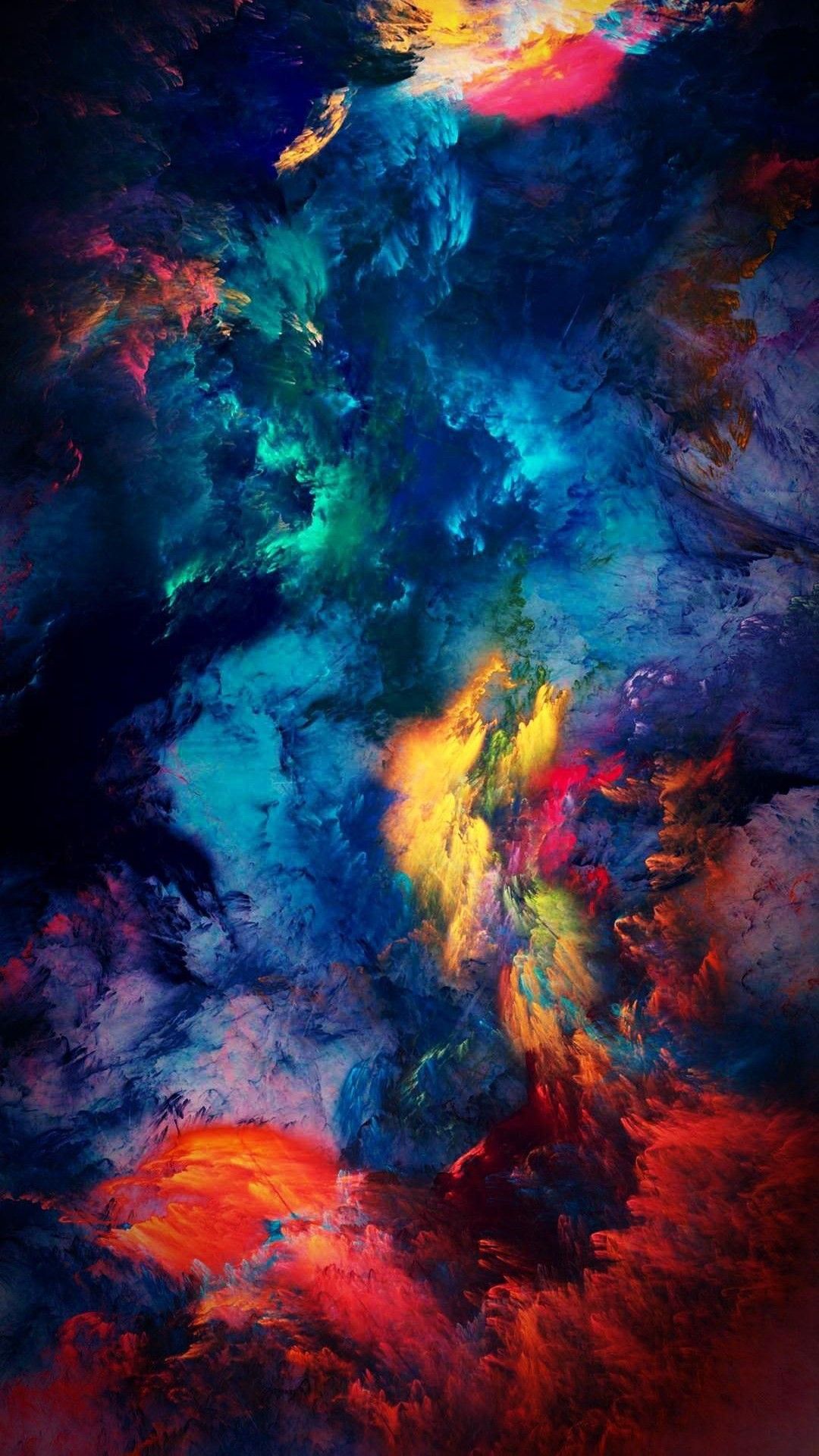 Screensaver Colors Colours Wallpaper Abstract iPhone