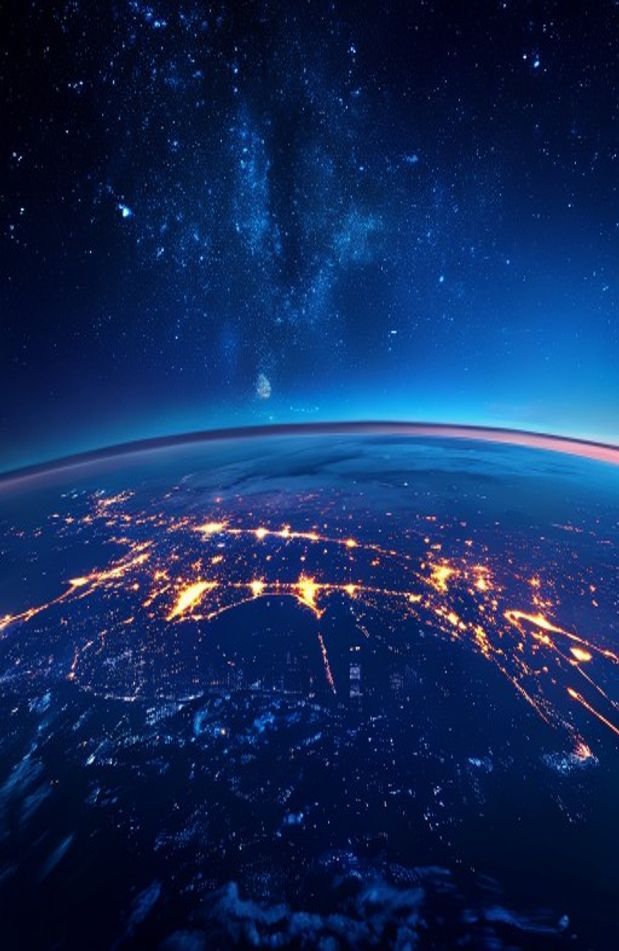 Earth At Night Wallpaper HD