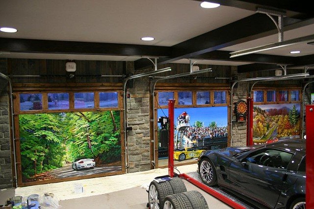 Mural Acrylic Garage Door