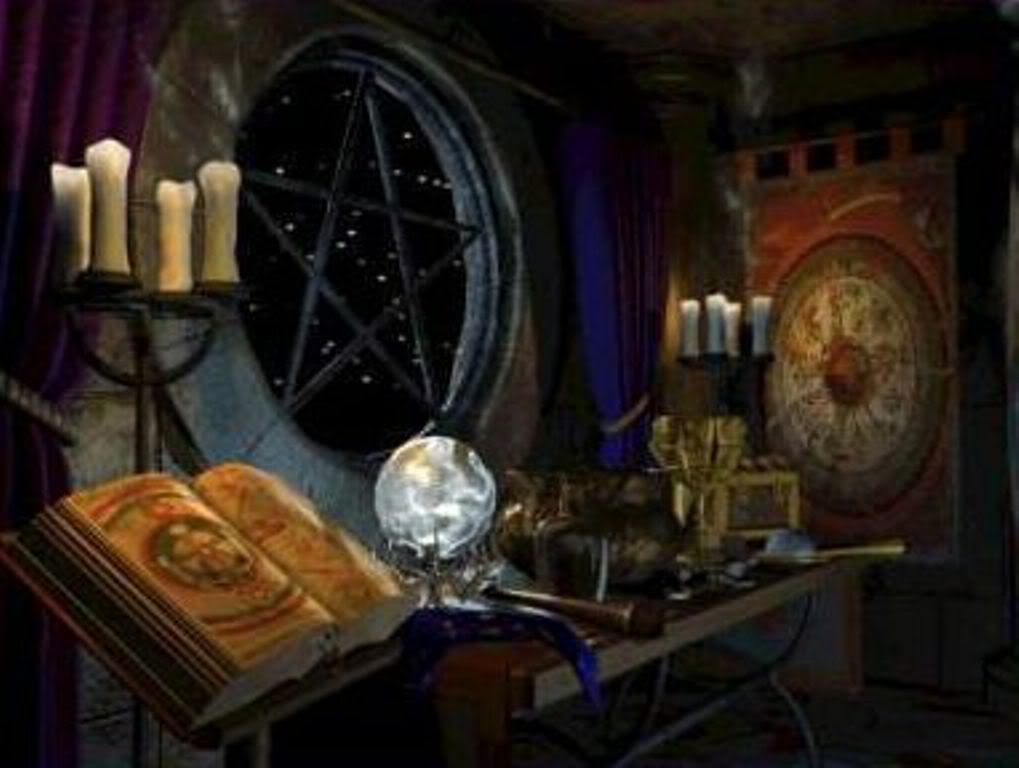 Wicca Room Wallpaper