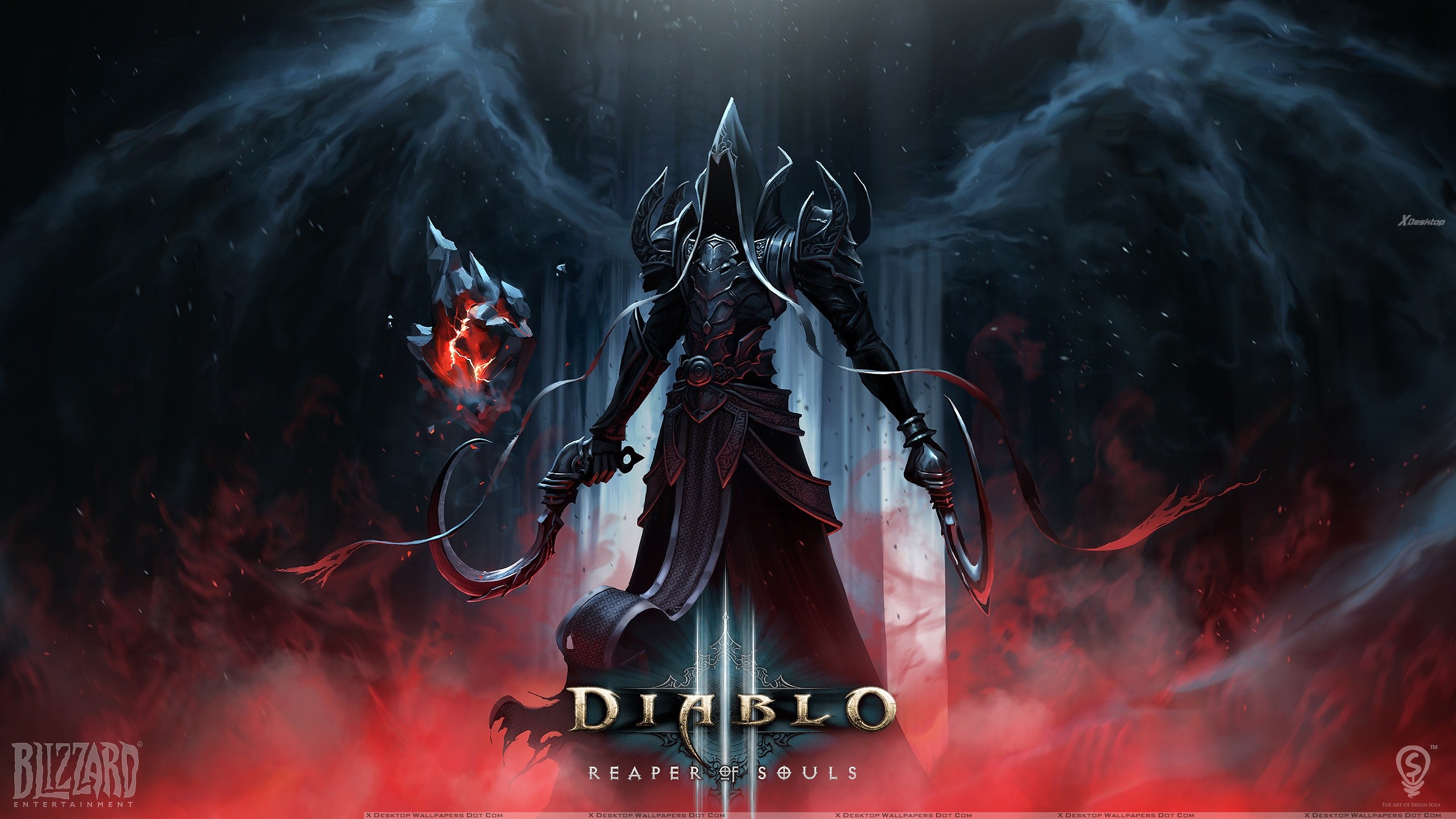 Cover Poster Of The Diablo Reaper Souls Wallpaper