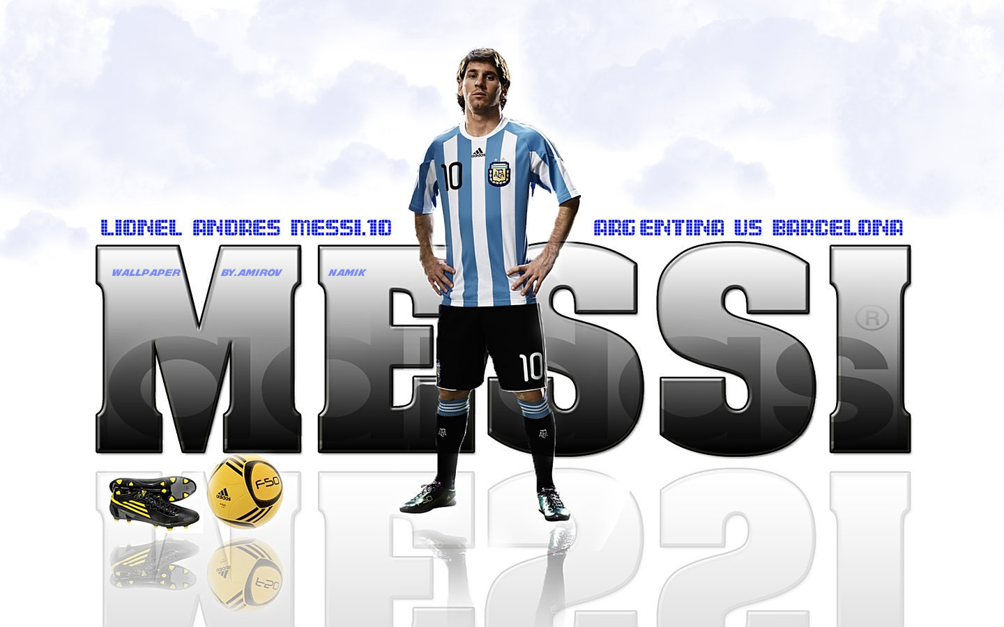 Bạn đam mê bóng đá và Lionel Messi? Đừng bỏ qua cơ hội để sở hữu miễn phí hình nền Lionel Messi Argentina đầy màu sắc và cuốn hút. Hãy tải ngay và cài đặt ngay trên máy tính hay điện thoại của bạn để được chiêm ngưỡng những khoảnh khắc đẹp nhất của Messi.