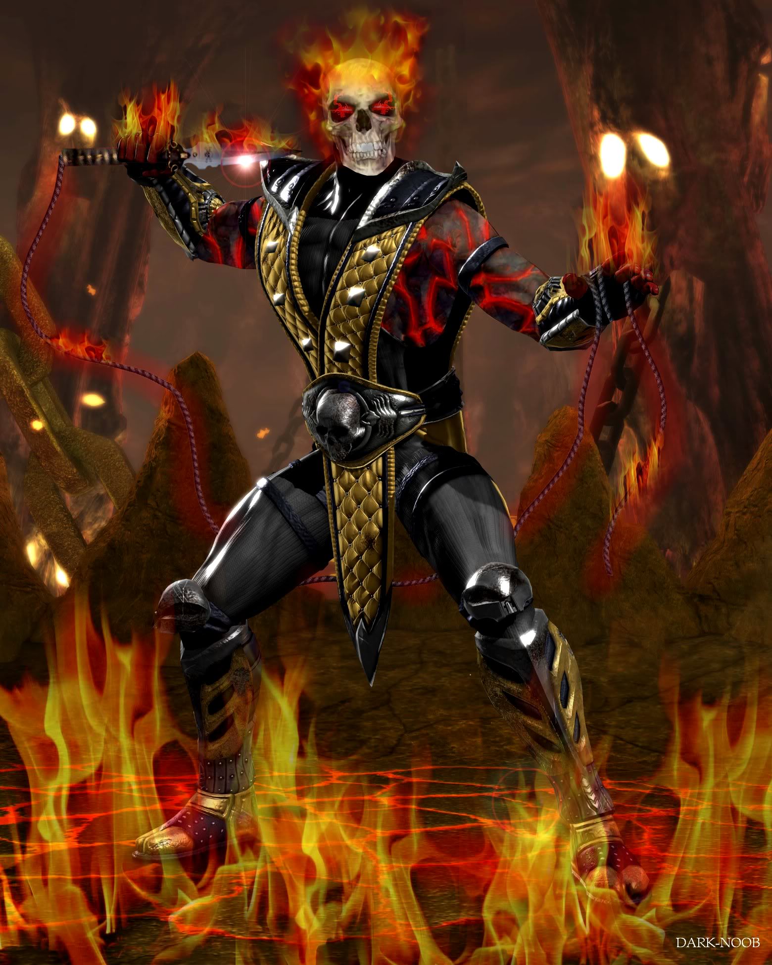 Pin Scorpion Alternate Costume Mortal Kombat Nexus Online Forums On