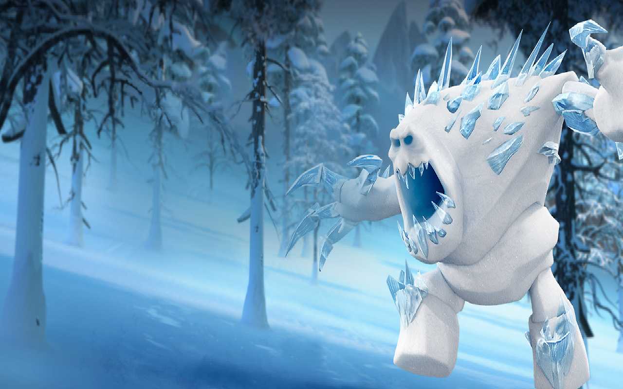 Frozen Monster Wallpaper HD Background
