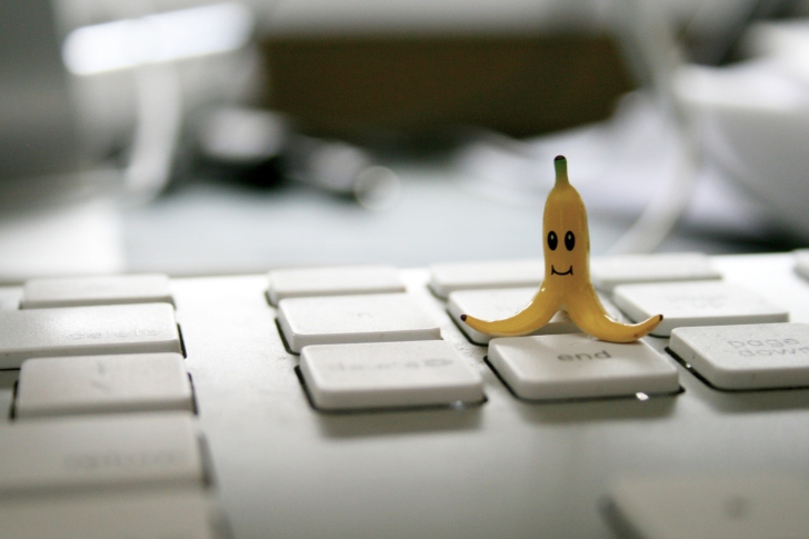 Funny Banana Wallpaper for Android iPhone and iPad
