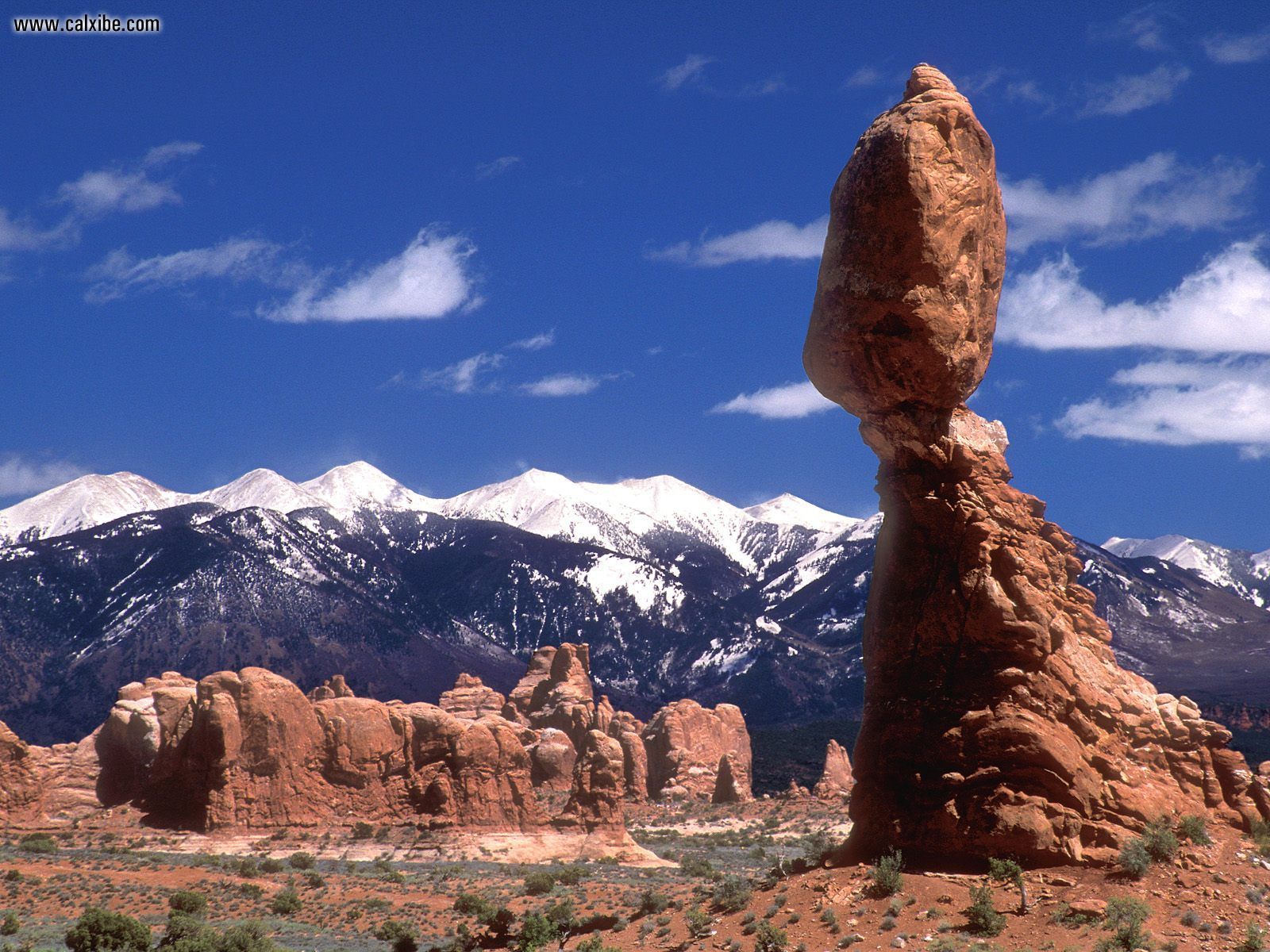 Nature Balance Rock Arches National Park Utah picture nr 17082
