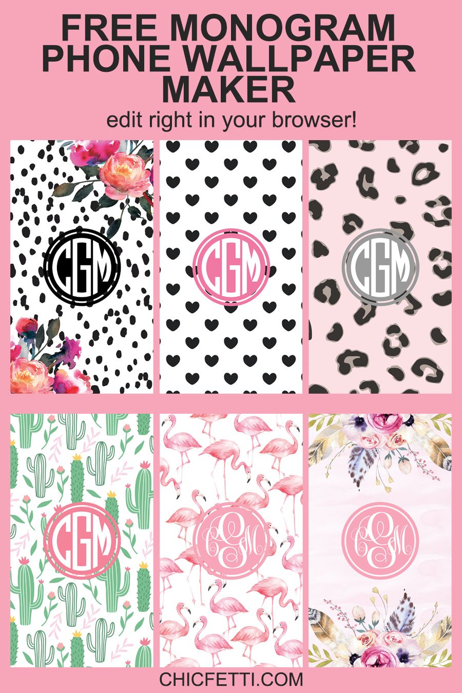 31 Monogram Backgrounds On Wallpapersafari