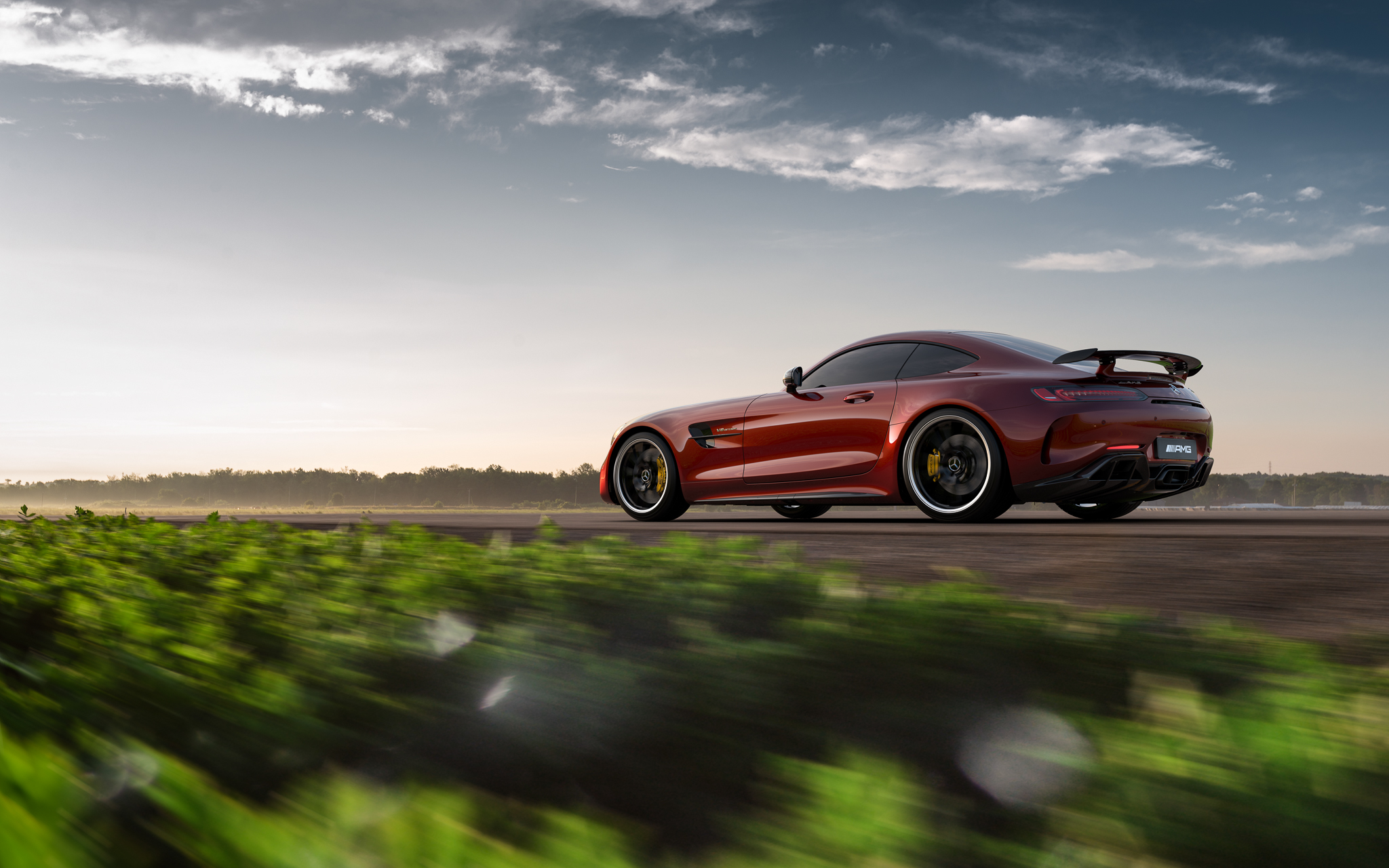 Mercedes Benz Amg Gt R Rear HD Cars 4k Wallpaper Image