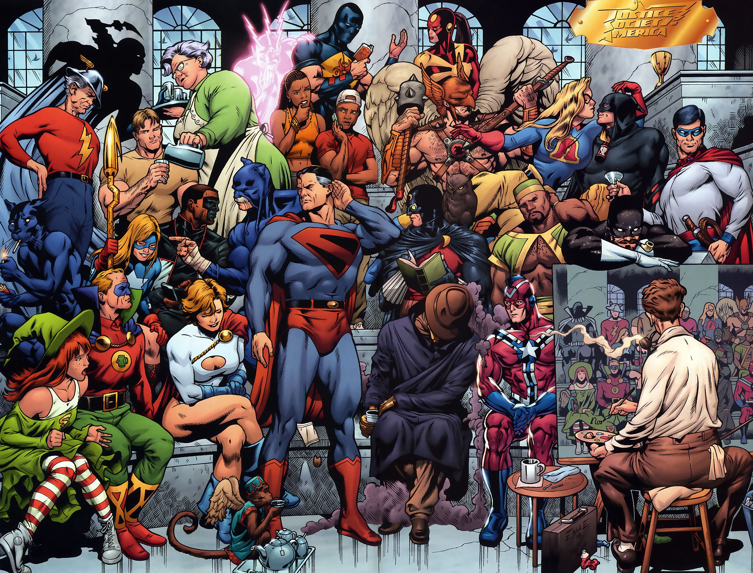 Comics Wallpaper 2400x1826 DC Comics Comics Superman Superheroes 2400x1826