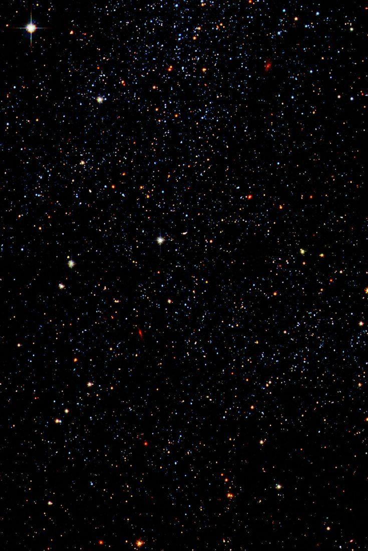 Multicolored Stars Dark Space Galaxy iPhone Wallpaper Sky