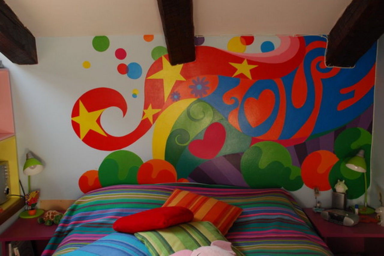 Cheap graffiti wallpaper for bedrooms boys bedrooms