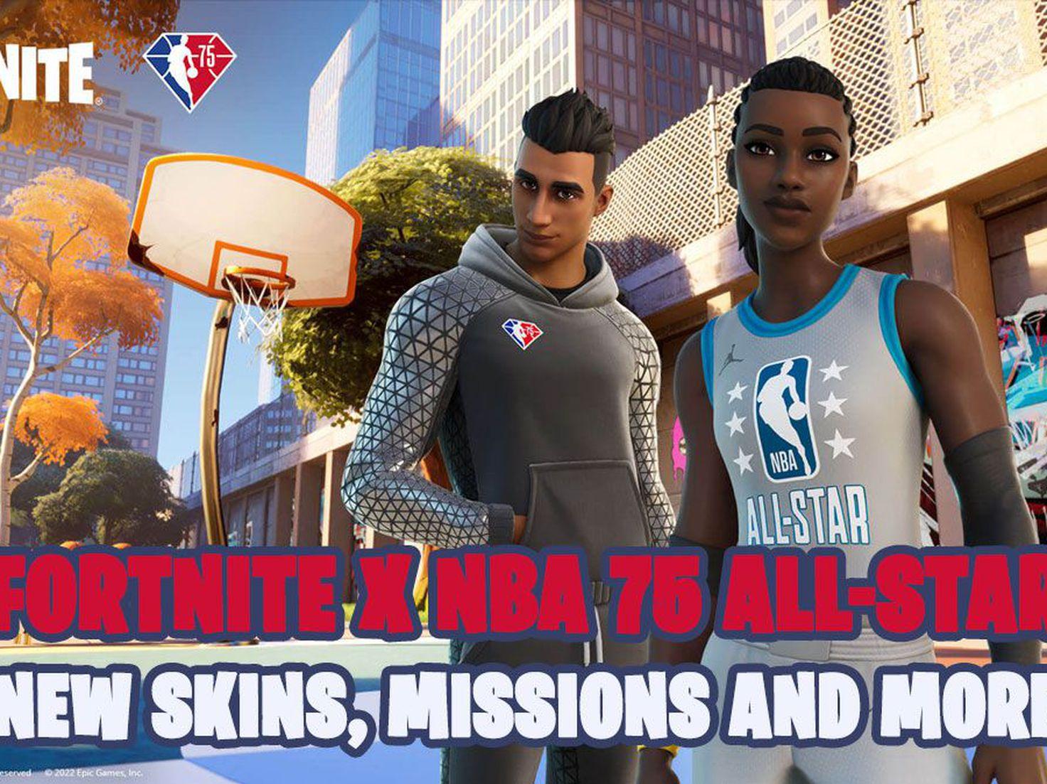 Fortnite x NBA All Star new skins missions rewards and more