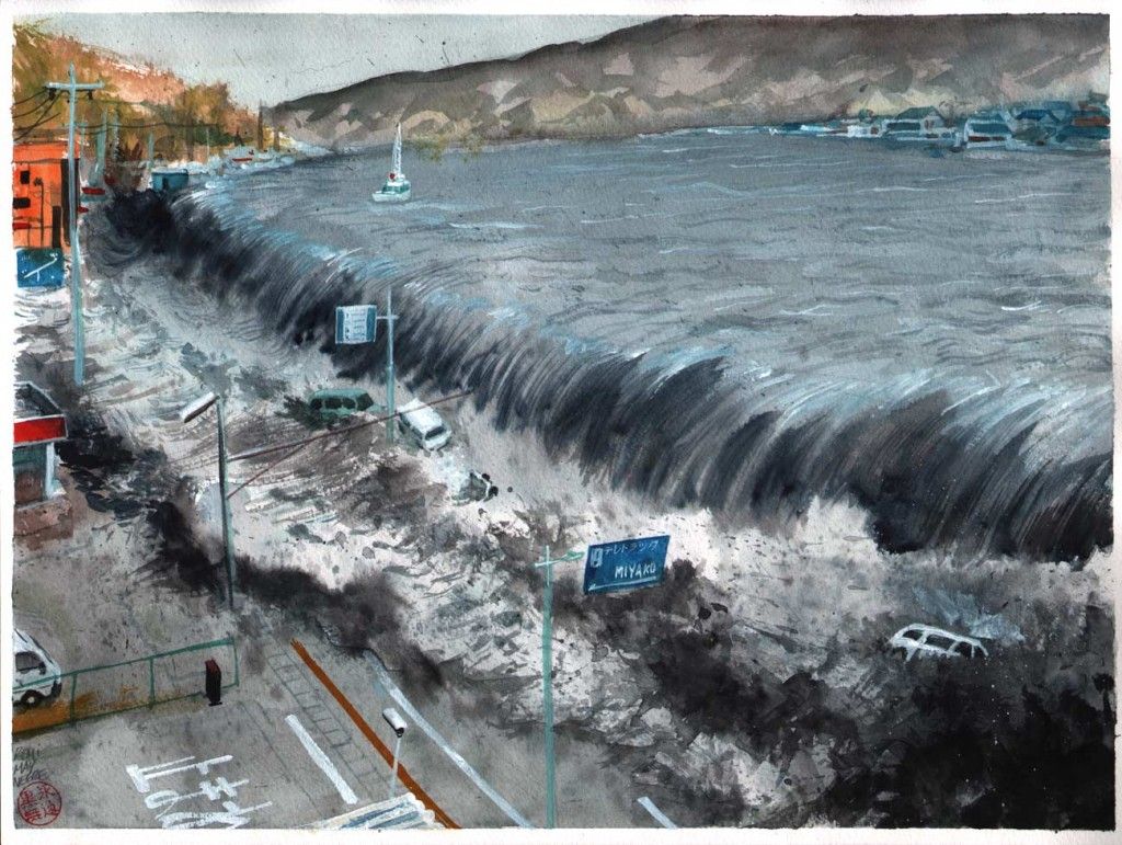 Tsunami Wallpaper HD Desktop