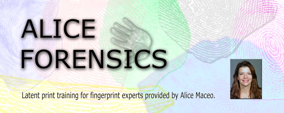 Alice Forensics Analysis Of Distortion In Latent Prints March