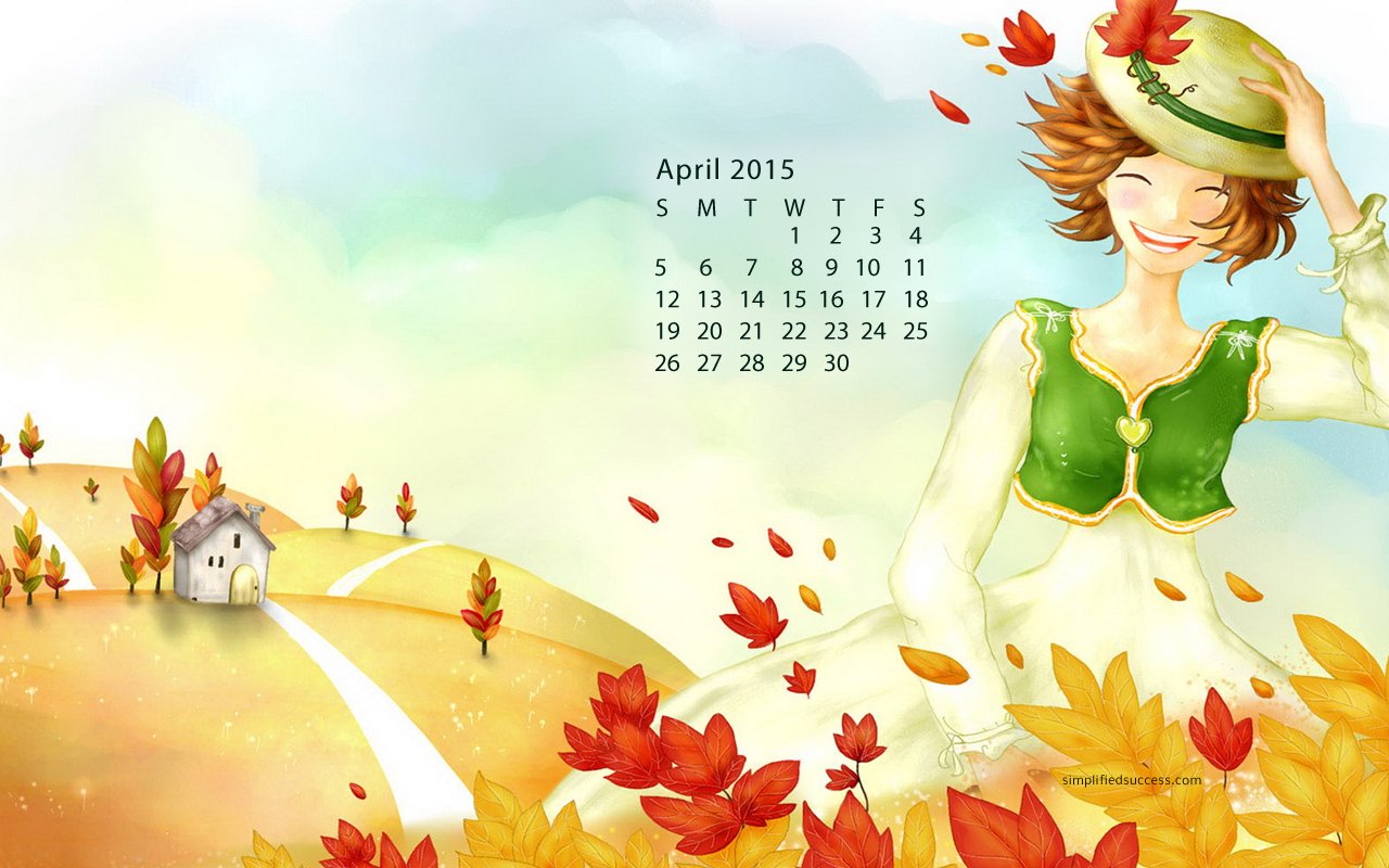 April 2015 Calendar Wallpapers HD Happy Holidays 2015