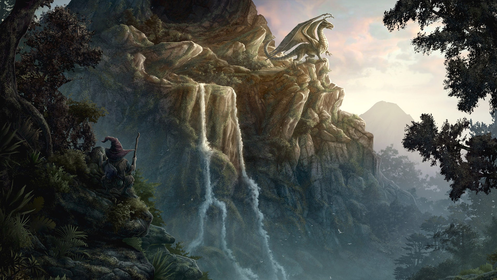 Fantasy Landscapes Art Wallpaper Full HD