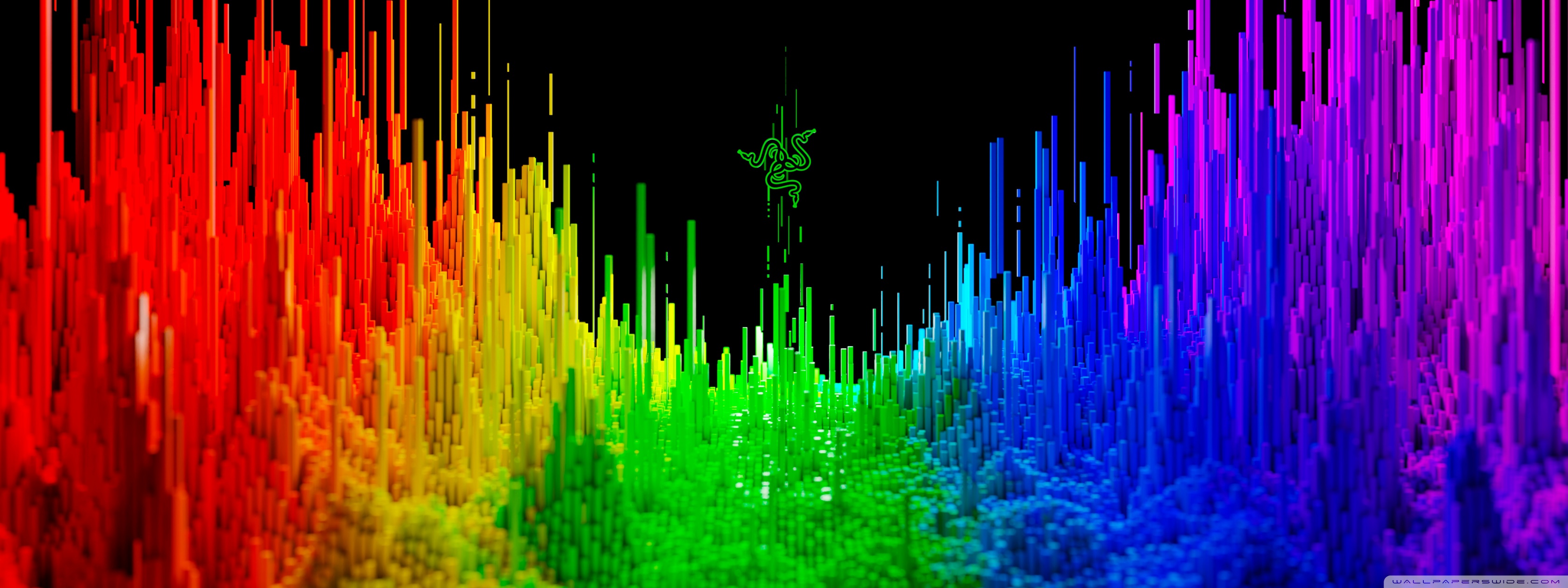 Razer Rainbow Spectrum Background Ultra HD Desktop