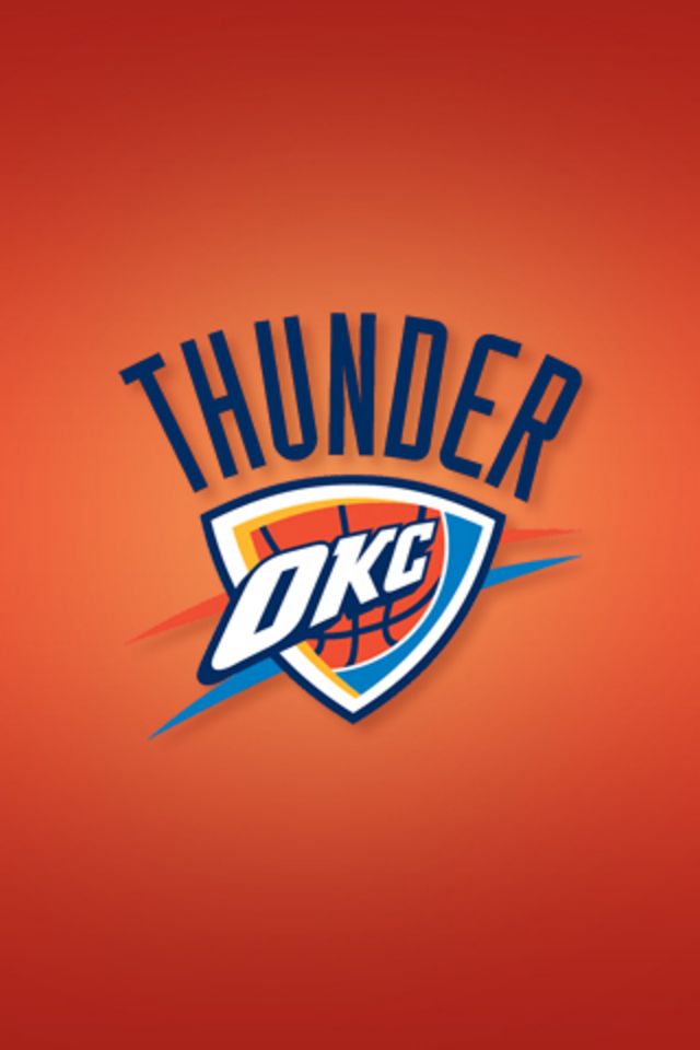 Oklahoma City Thunder iPhone Wallpaper HD