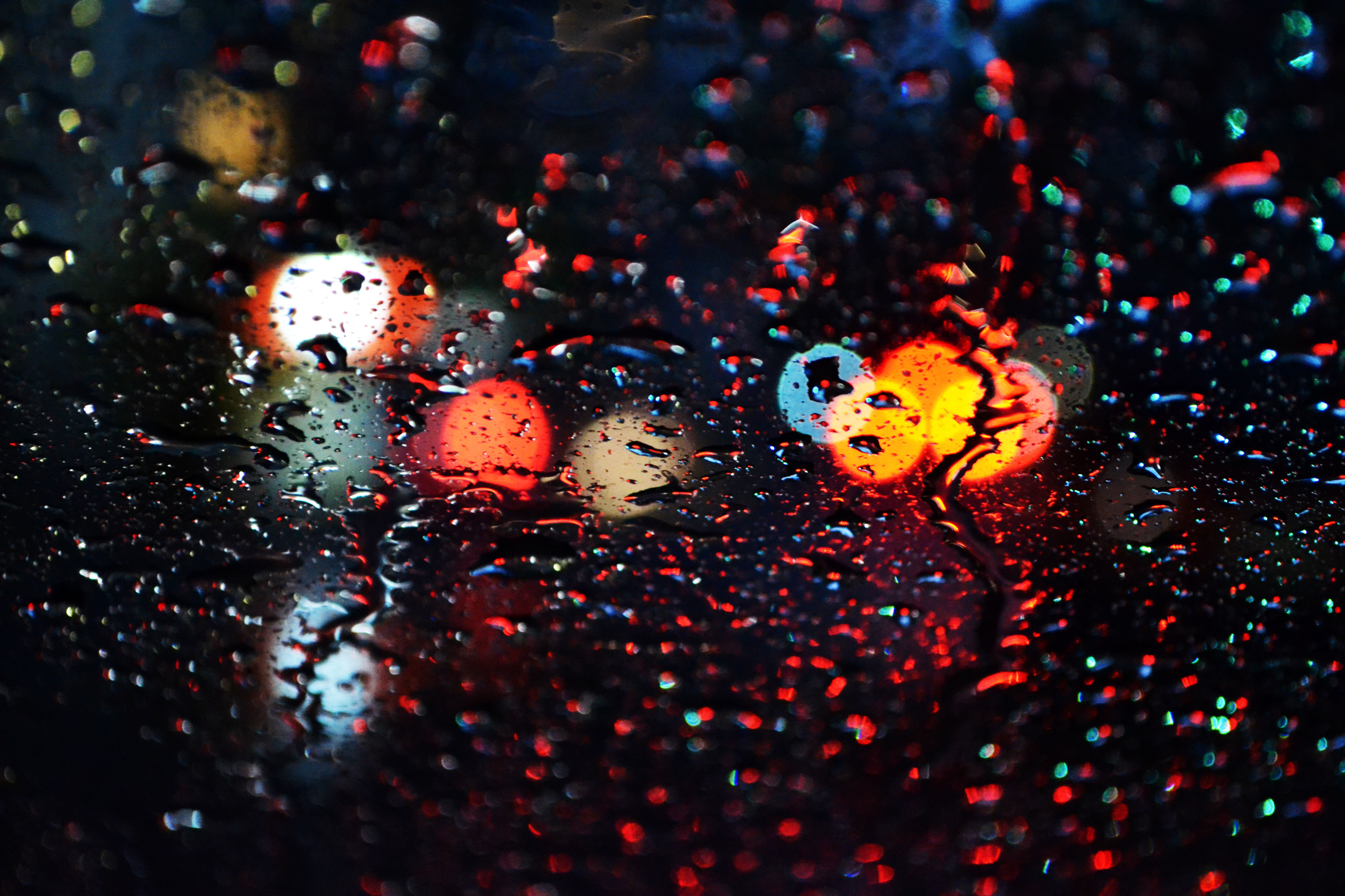 Bokeh Photography Raindrops 4k Ultra Hd Wallpaper