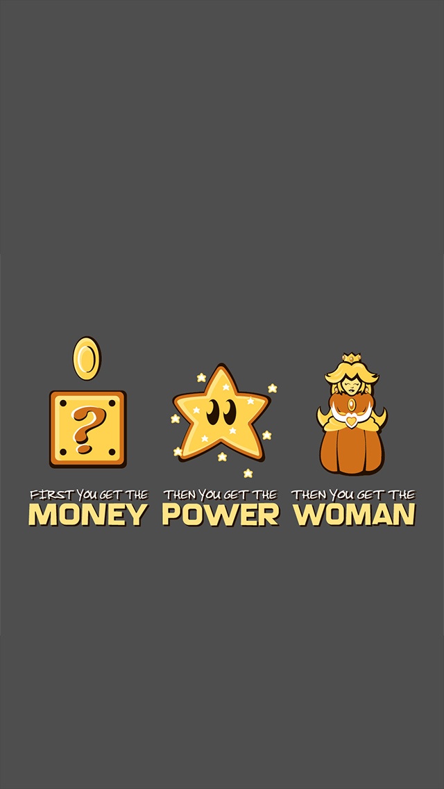 Money Power Women iPhone Wallpaper