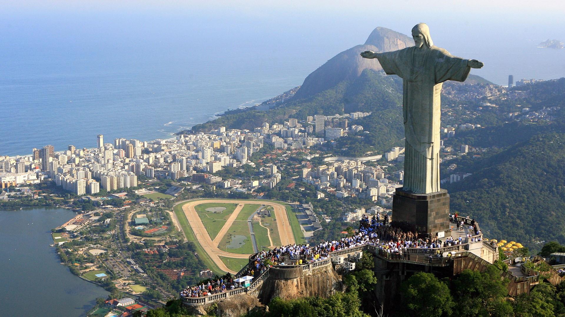 Brazil Jesus Christ Statue HD Wallpaper Top