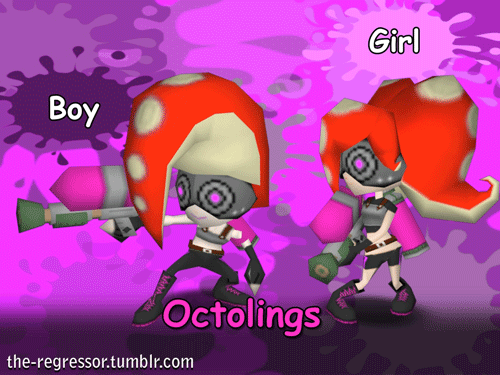 splatoon 64 inklings vs octolings inklings here octolings here