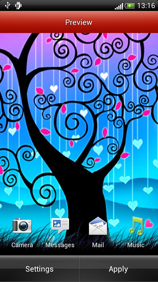 Love Tree Live Wallpaper Aplicativos E An Lises Android